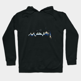 Glitched floating island Hoodie